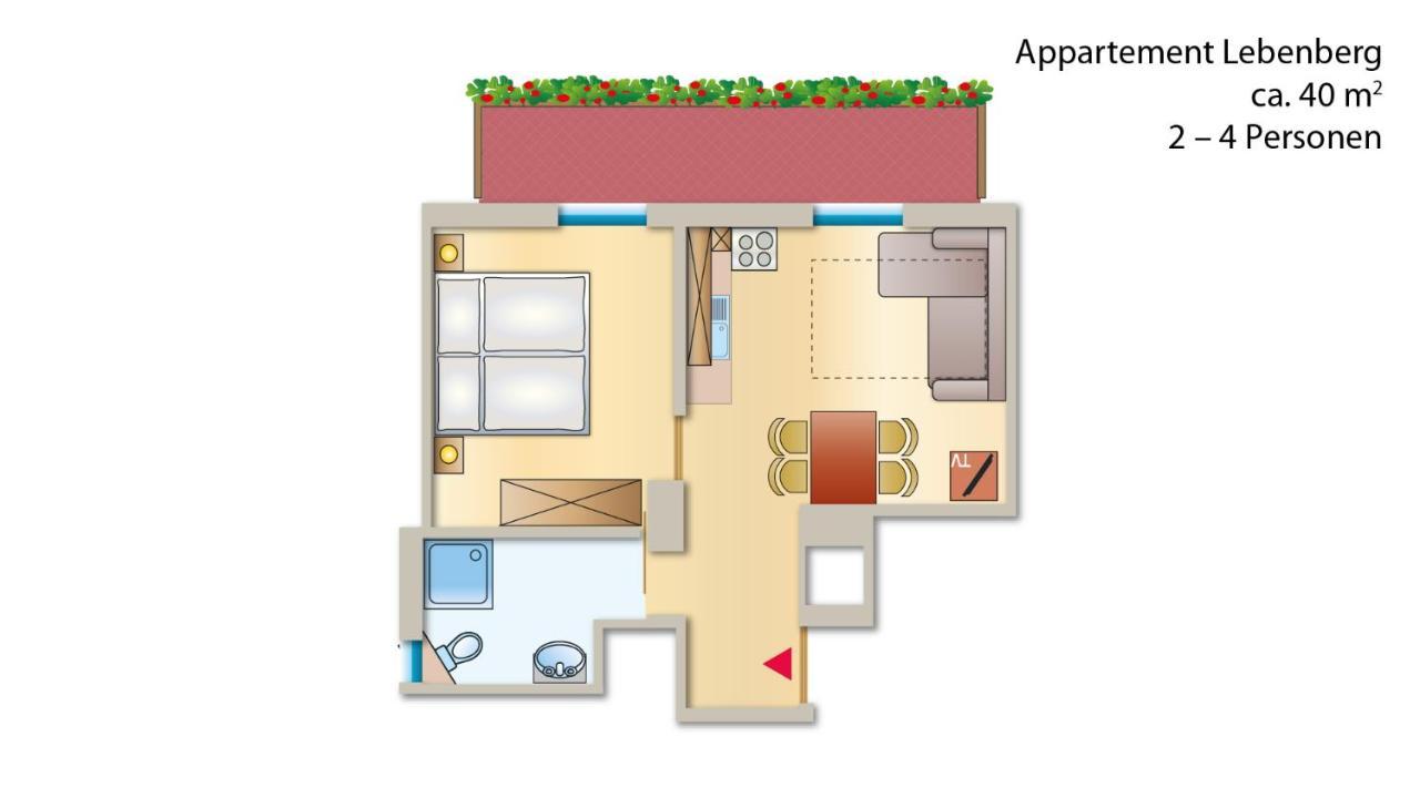 Апартаменты Haus Sonnegg Марленго Экстерьер фото